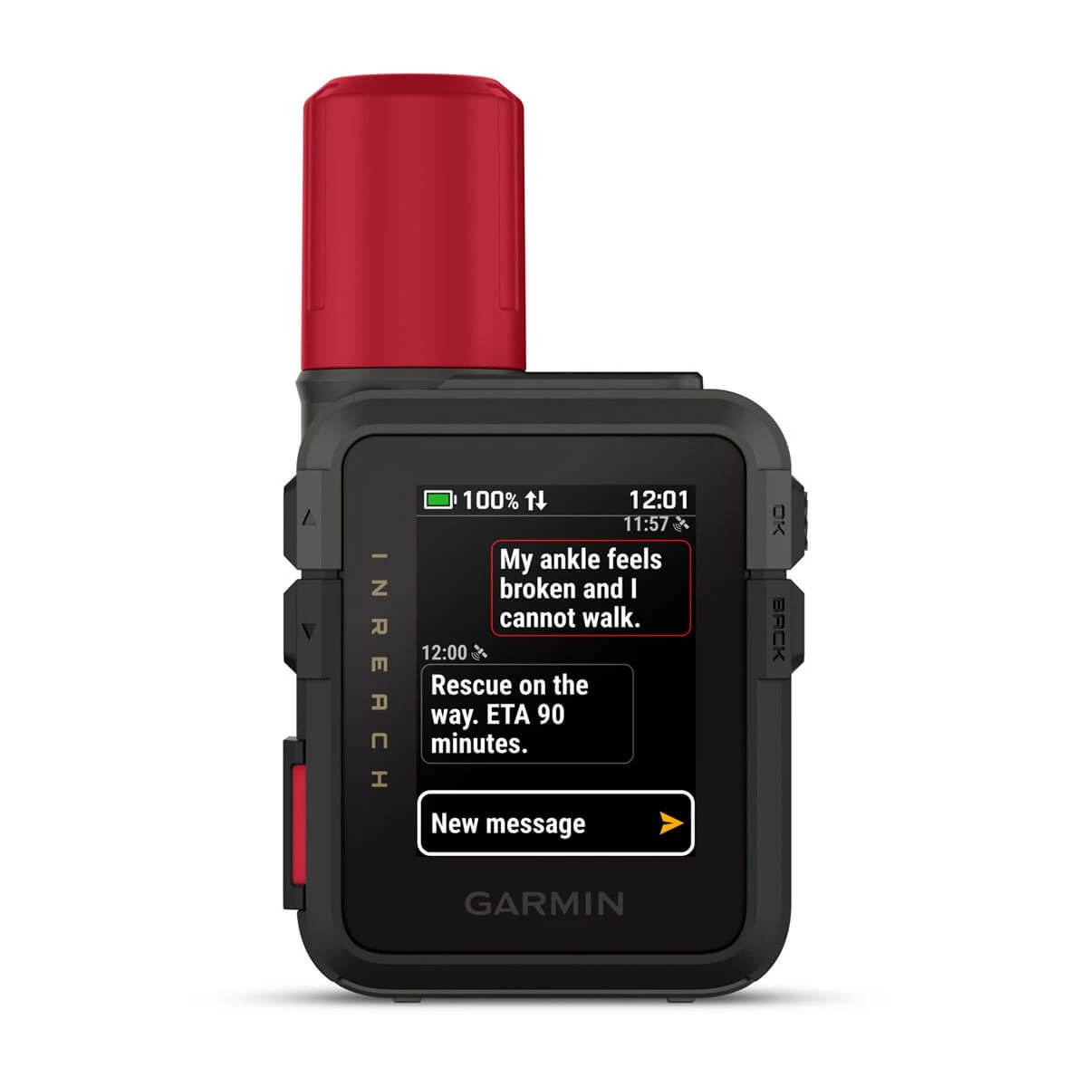 Garmin inReach Mini 3 PLUS Satellite Communicator messaging 