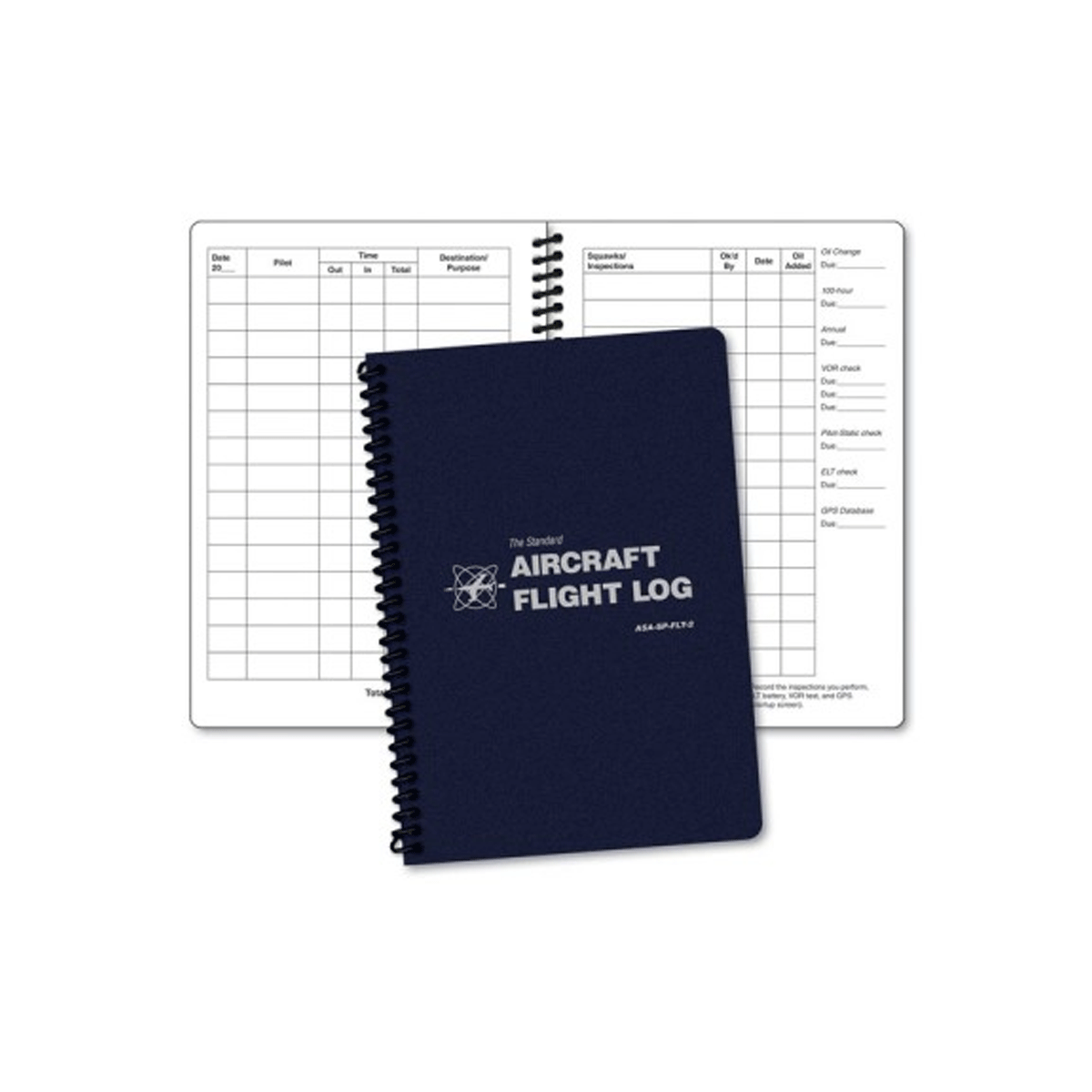 ASA Aircraft Flight Logbook image 0