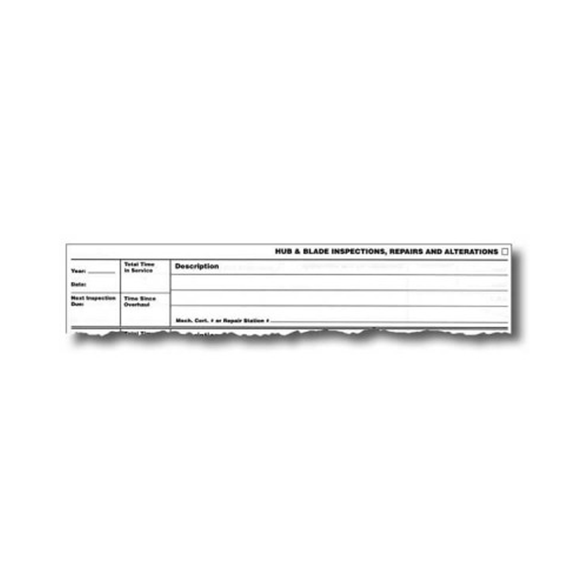 ASA Standard Propeller Logbook image 1