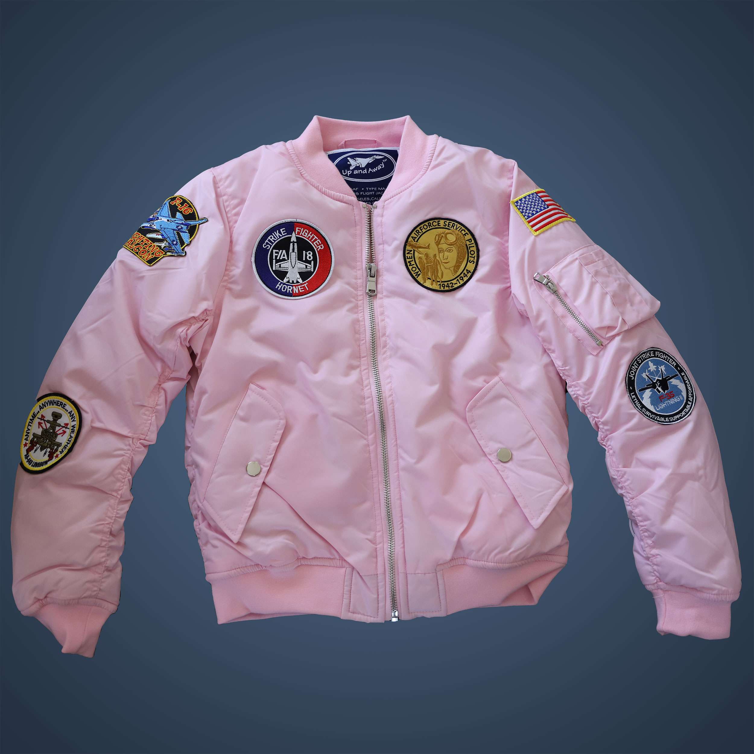 MA-1 Flight Jacket � Youth � Pink image 1