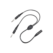 Pilot Communications Bose A20 6-pin LEMO to Dual GA Plug Adapter image 0