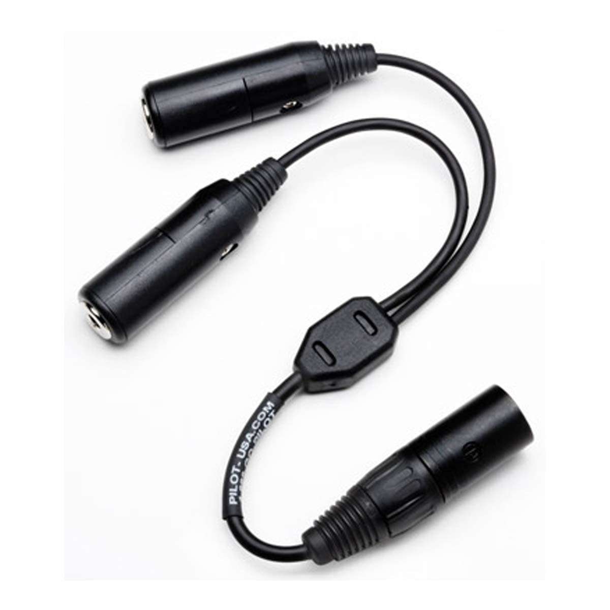 Pilot Communications Dual GA Headset To Airbus Adapter image 0
