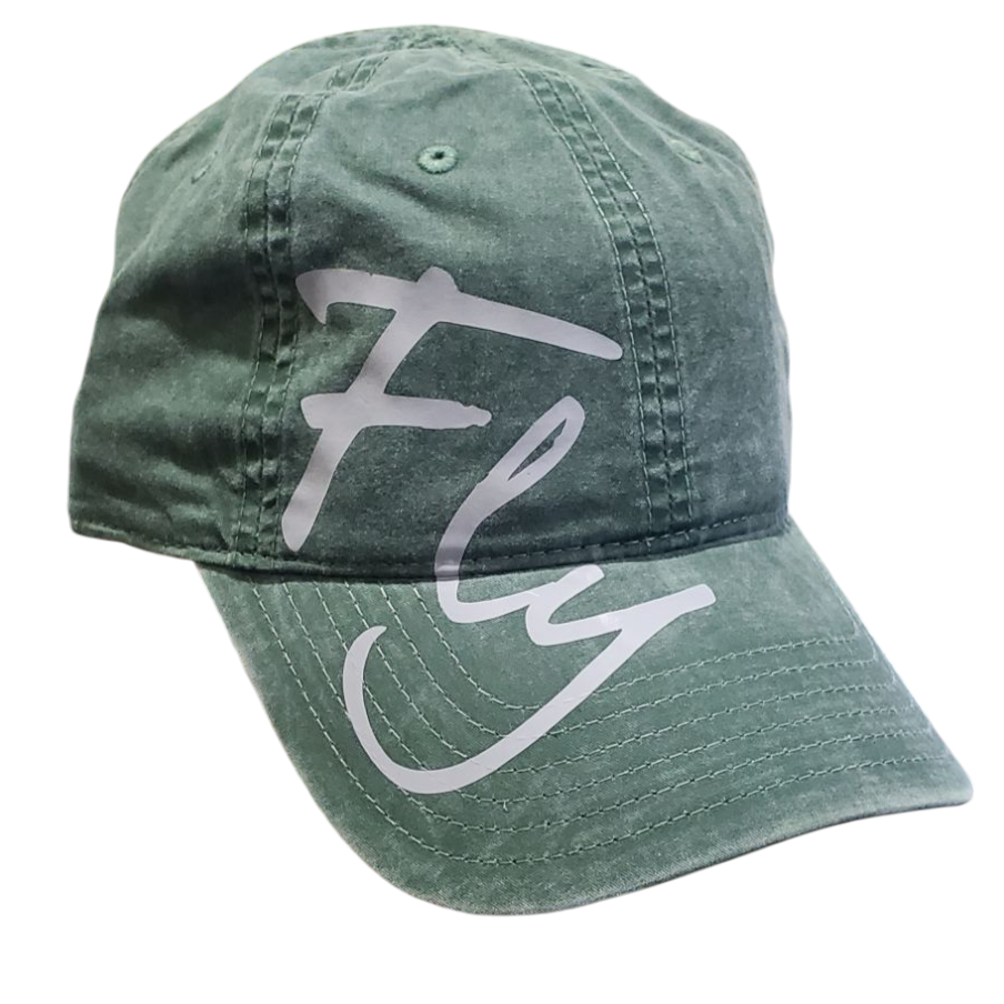 Fly Signature Military Green Baseball Hat