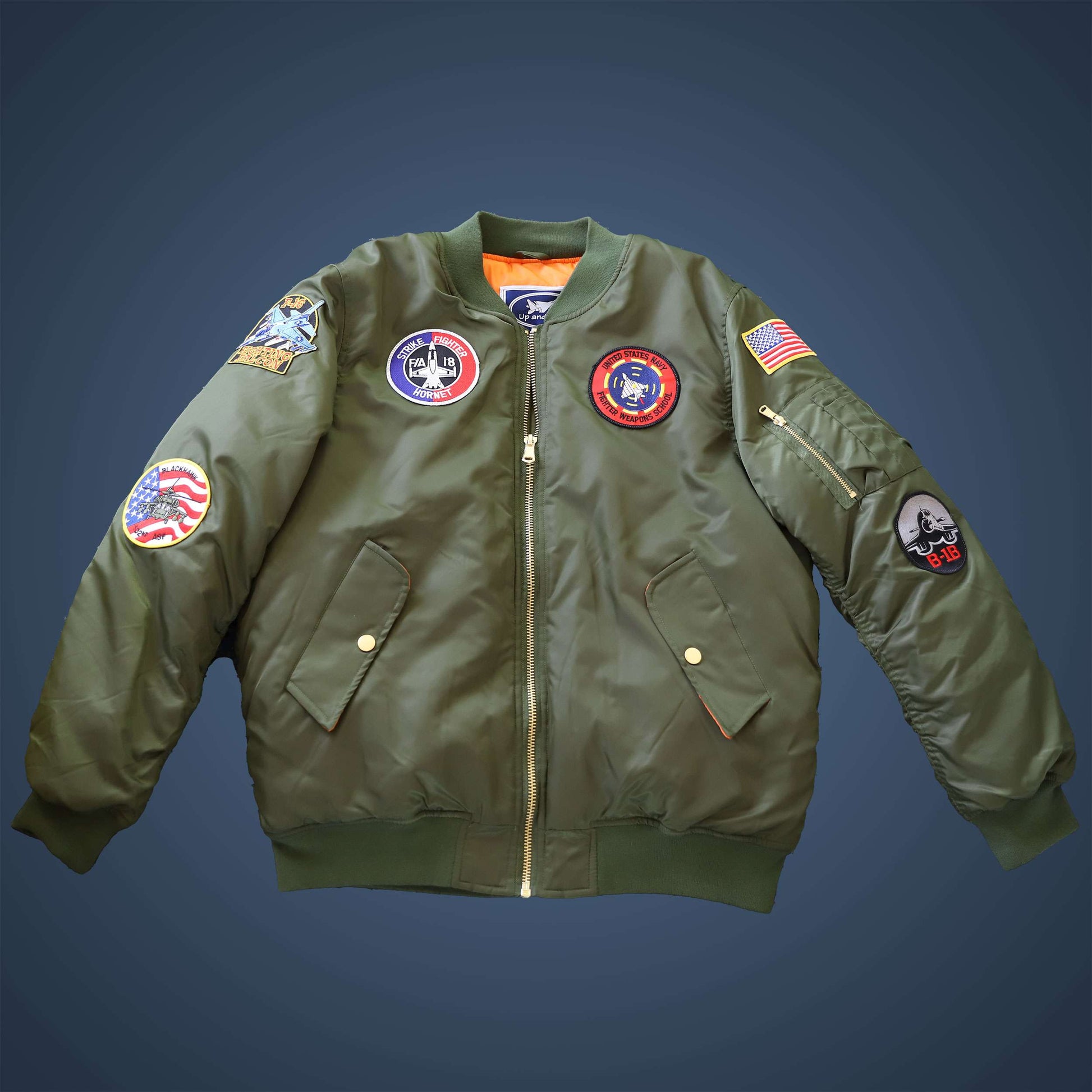 MA-1 Flight Jacket � Adult � Sage Green image 1
