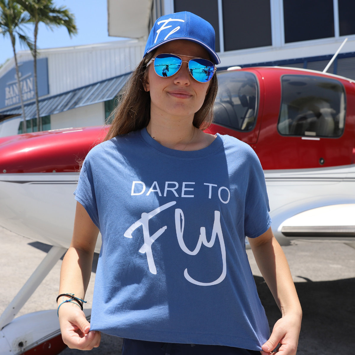 Fly Signature Royal Blue Baseball Hat