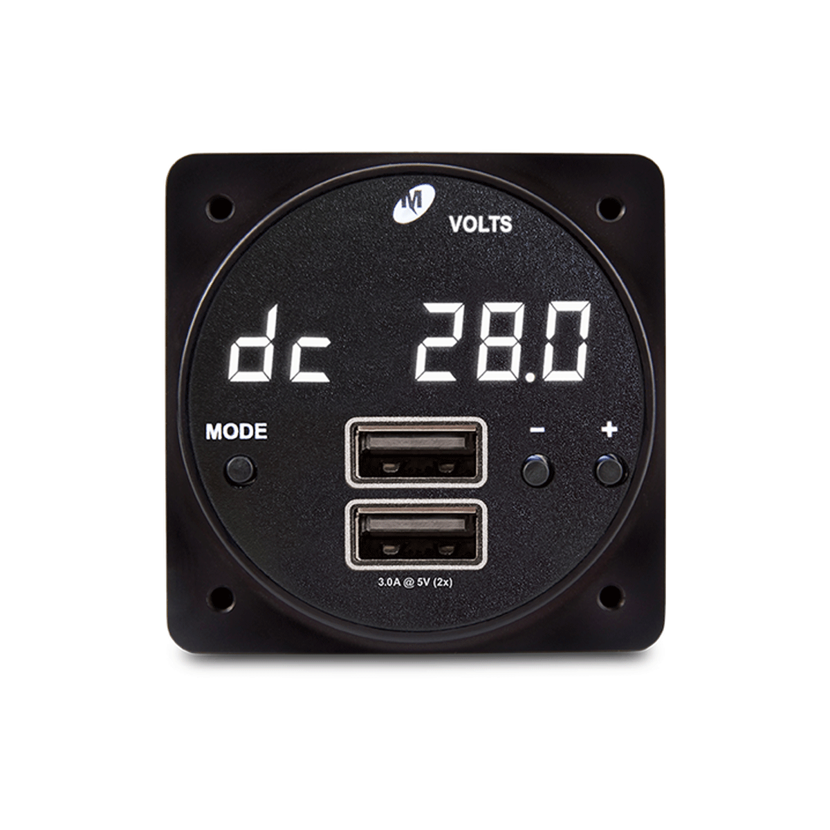 CH93 Multi-Function Digital Clock with USB Charging � FAA TSO image 1