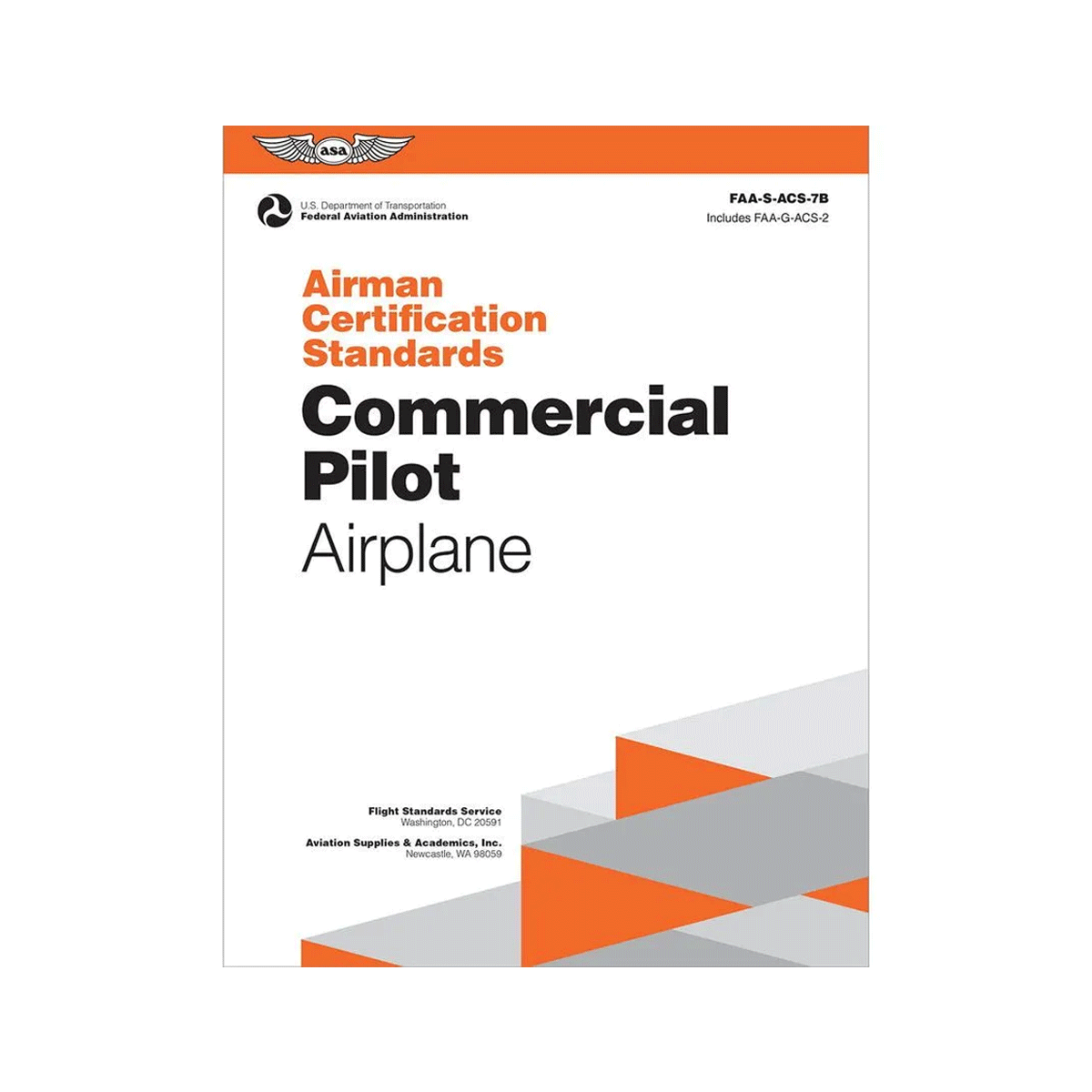 ASA Airman Certification Standards Commercial Pilot Airplane image 0