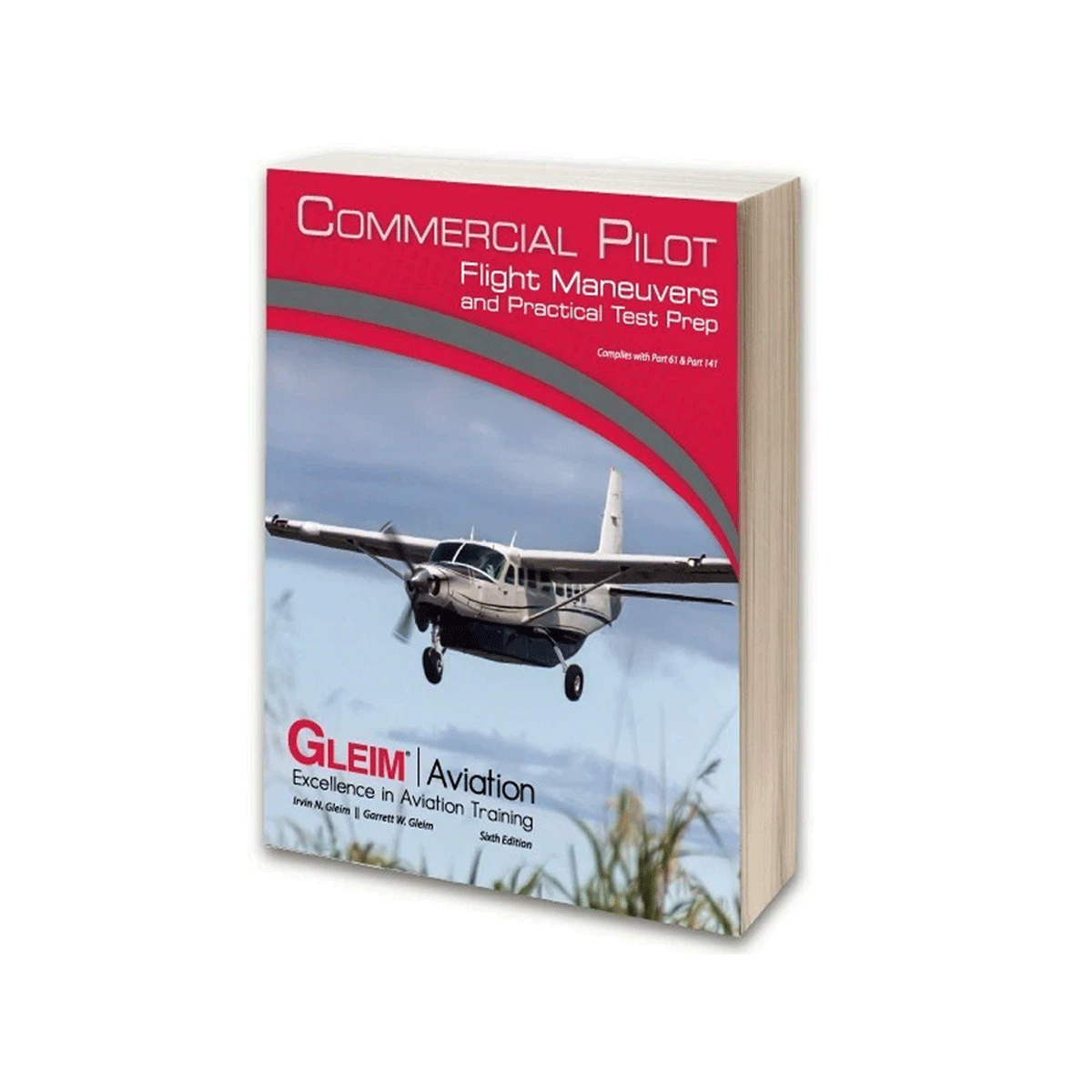 Gleim Commercial Pilot Flight Maneuvers and Practical Test Prep Book [CPPT] � 2023 Edition image 0