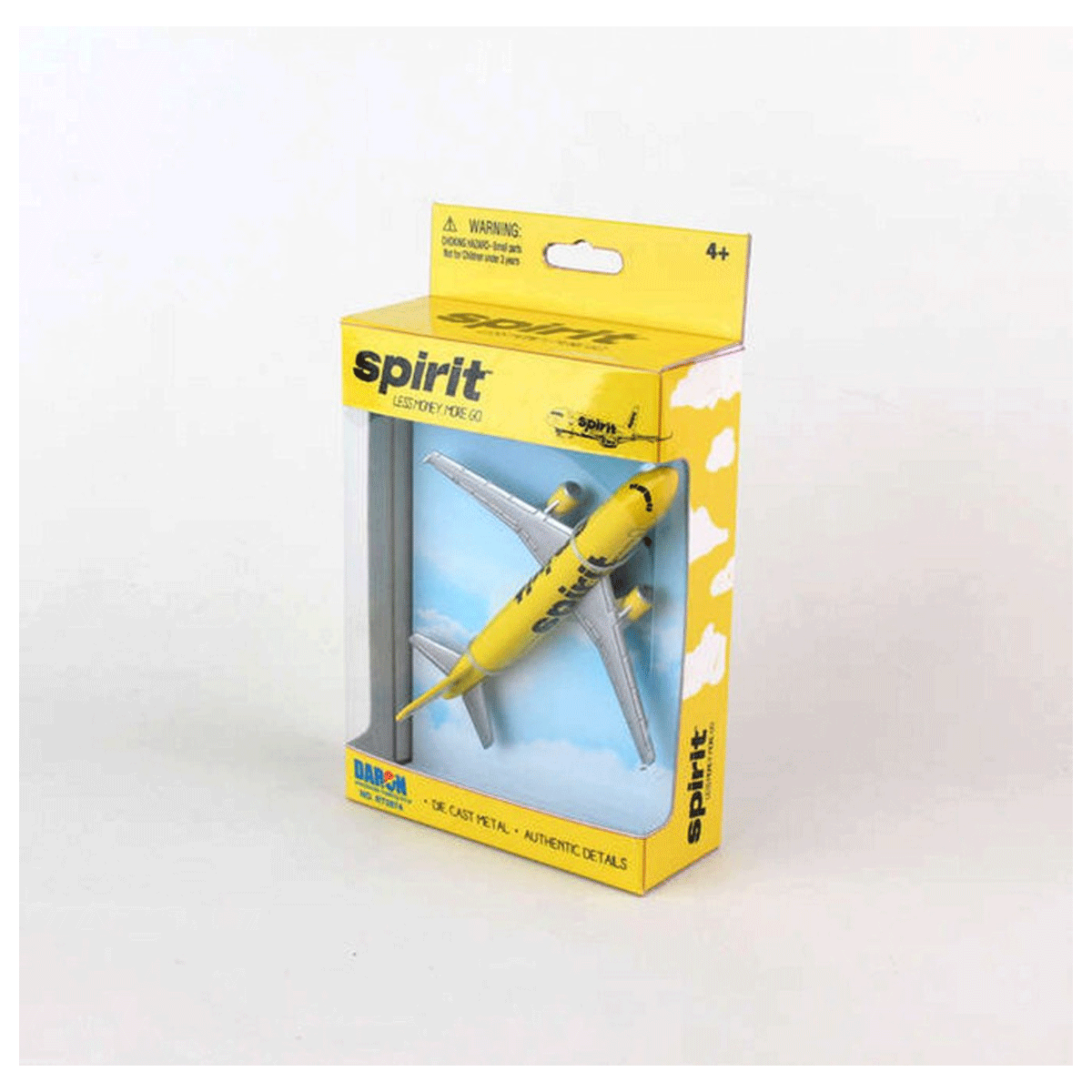 Spirit Airlines Die Cast Model image 1