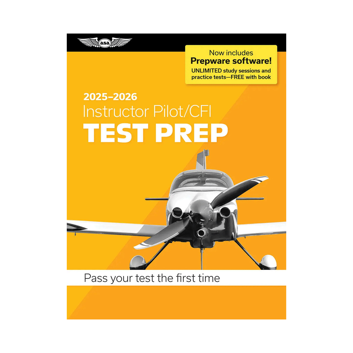 ASA Instructor Pilot/CFI Test Prep + Prepware 2025-2026 image 0