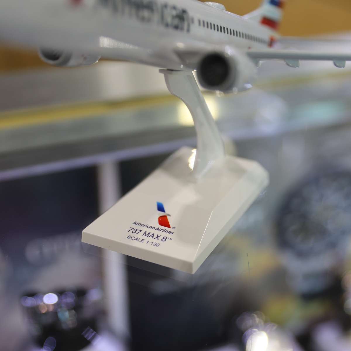 American Airlines 737 Max 8 - 1:130 Scale Airplane Model image 3