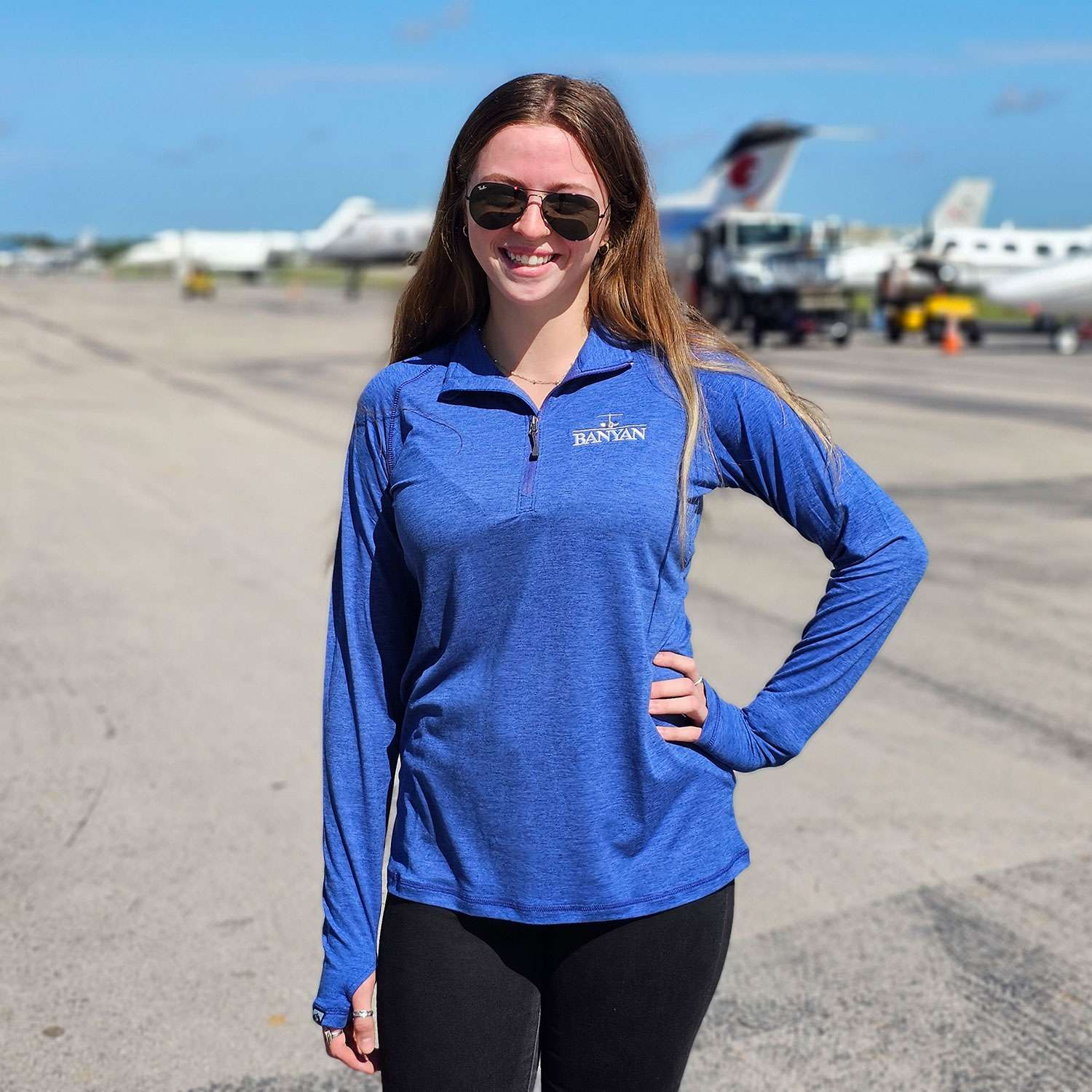 Storm Creek Women's Pacesetter 1/4 Zip Pullover image 1