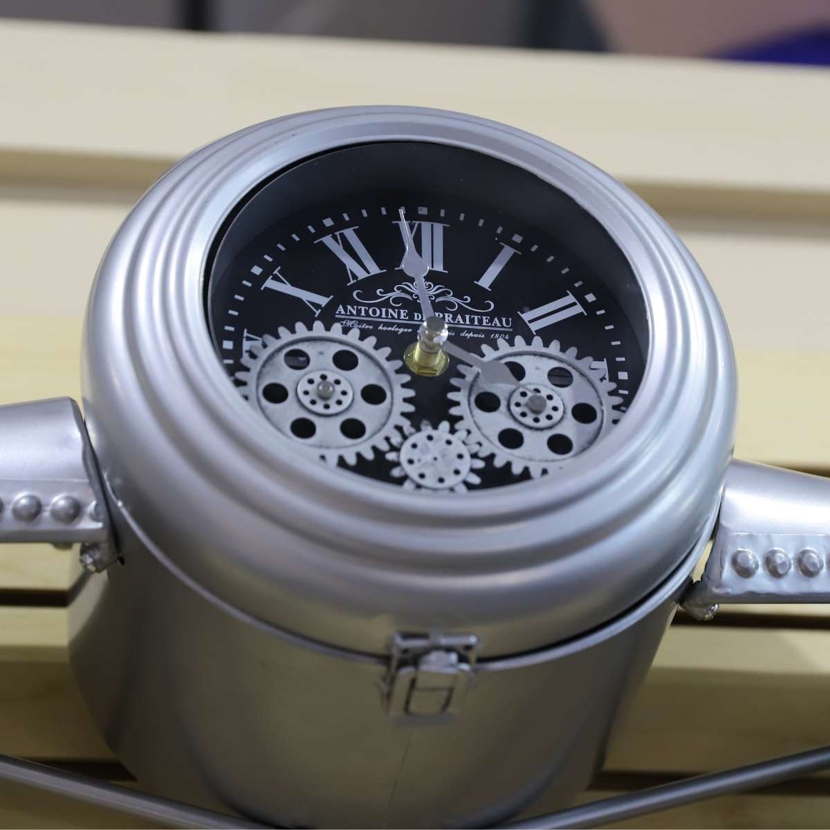 Vintage Airplane Wall Clock image 1