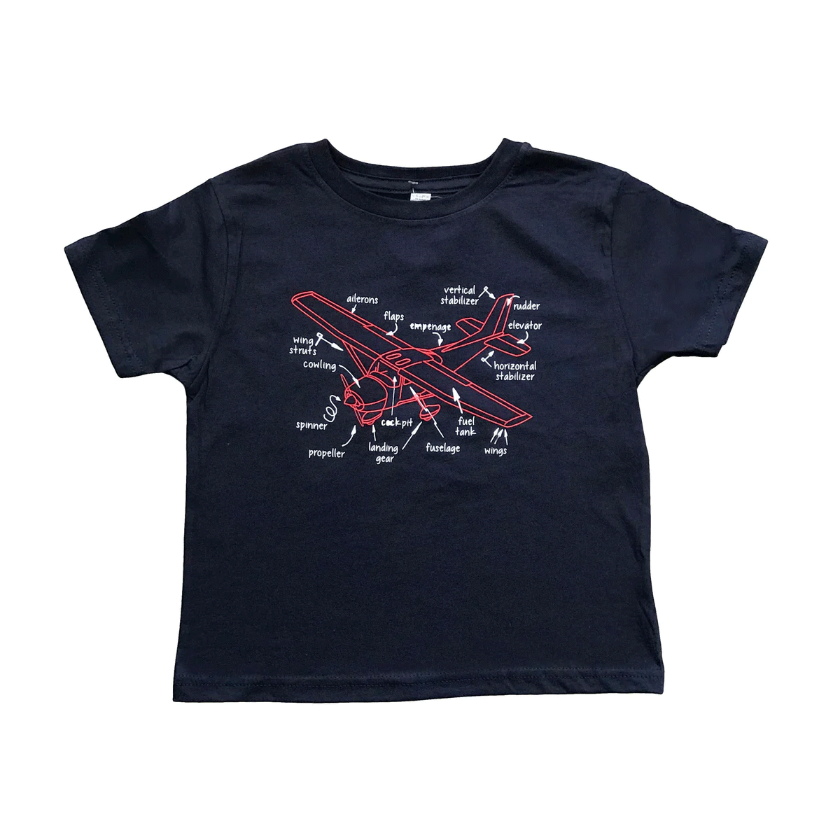 Parts of the Airplane T-shirt image 1