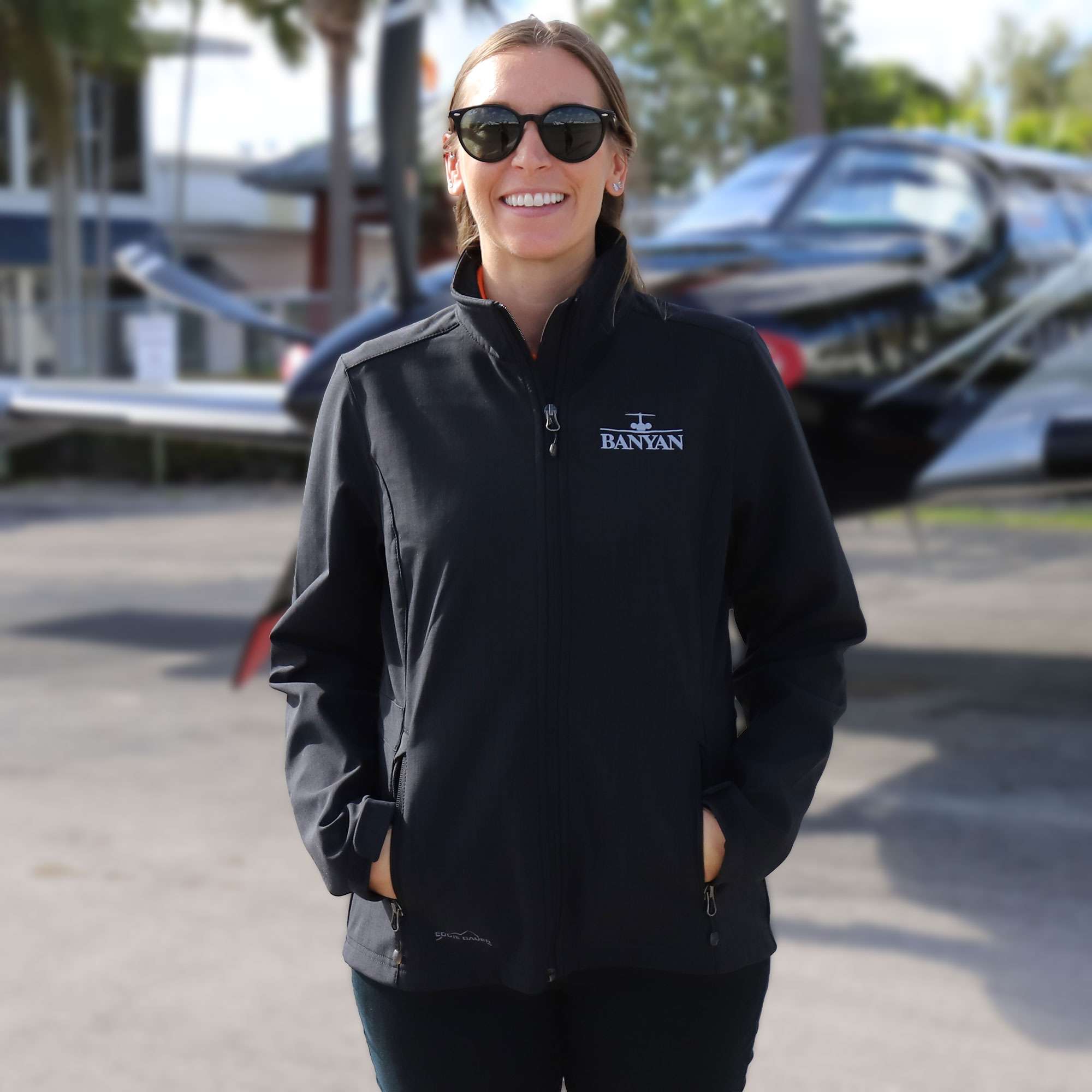 Eddie Bauer Womens Shaded Crosshatch Soft Shell Jacket image 3