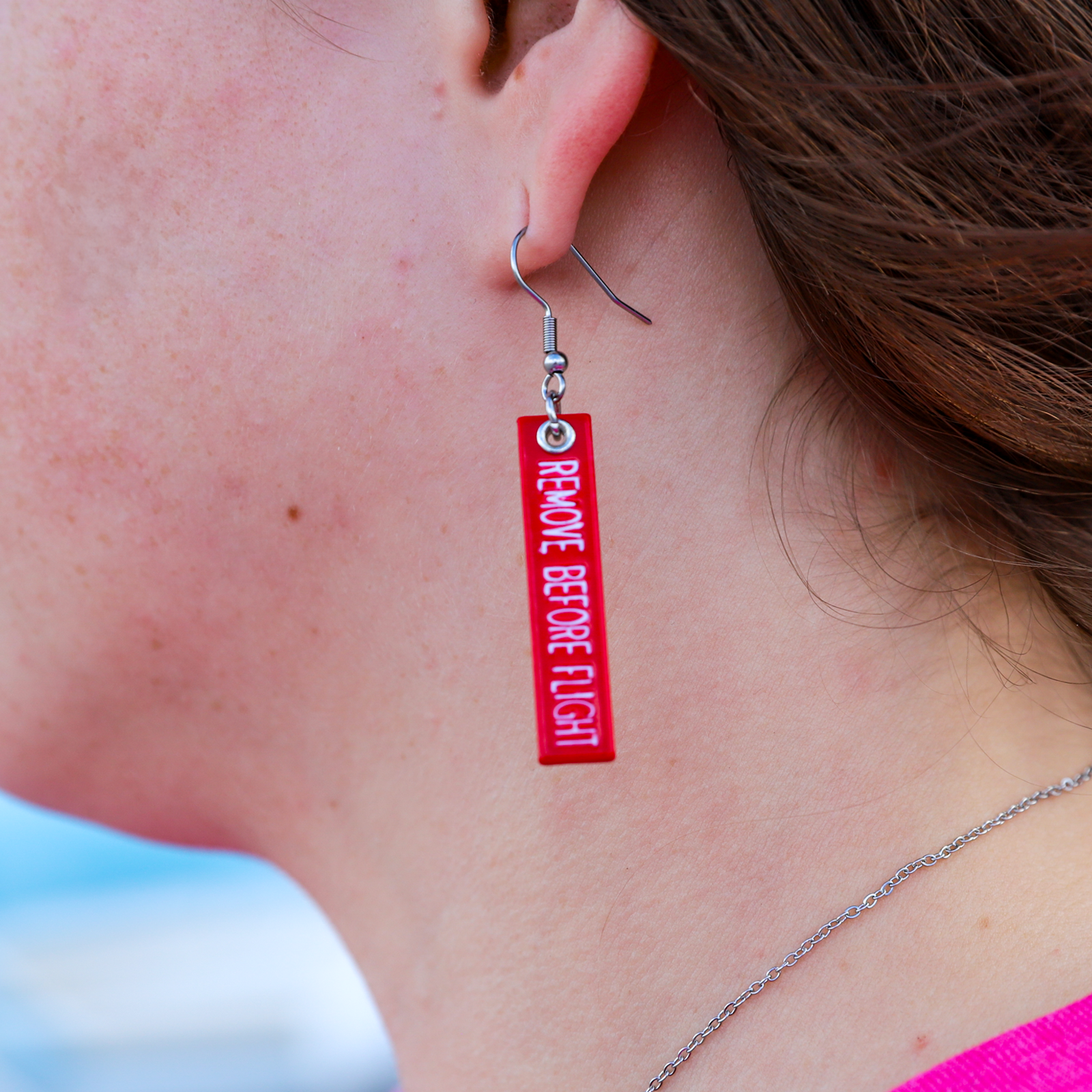 Remove Before Flight Earrings image 0