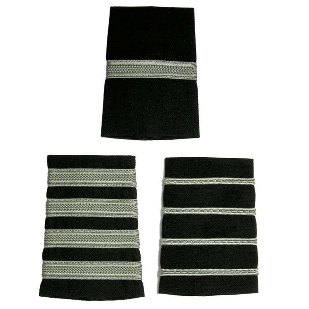 Silver Nylon Pilot Epaulets image 0