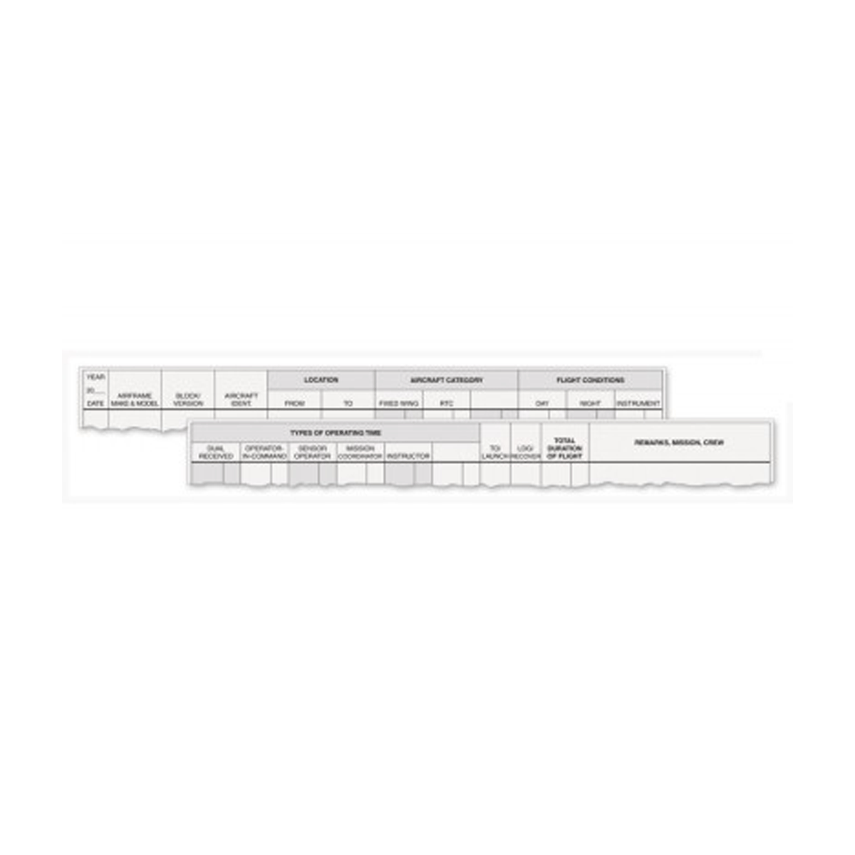 ASA Standard UAS Operator Logbook image 1