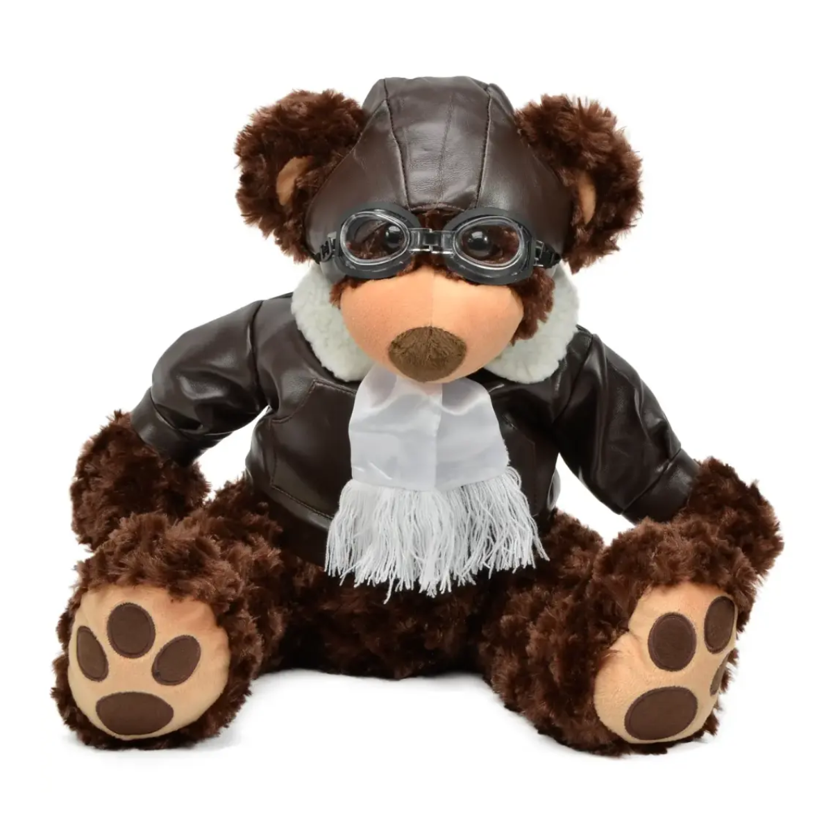 Plush Pilot Bear 14" image 0