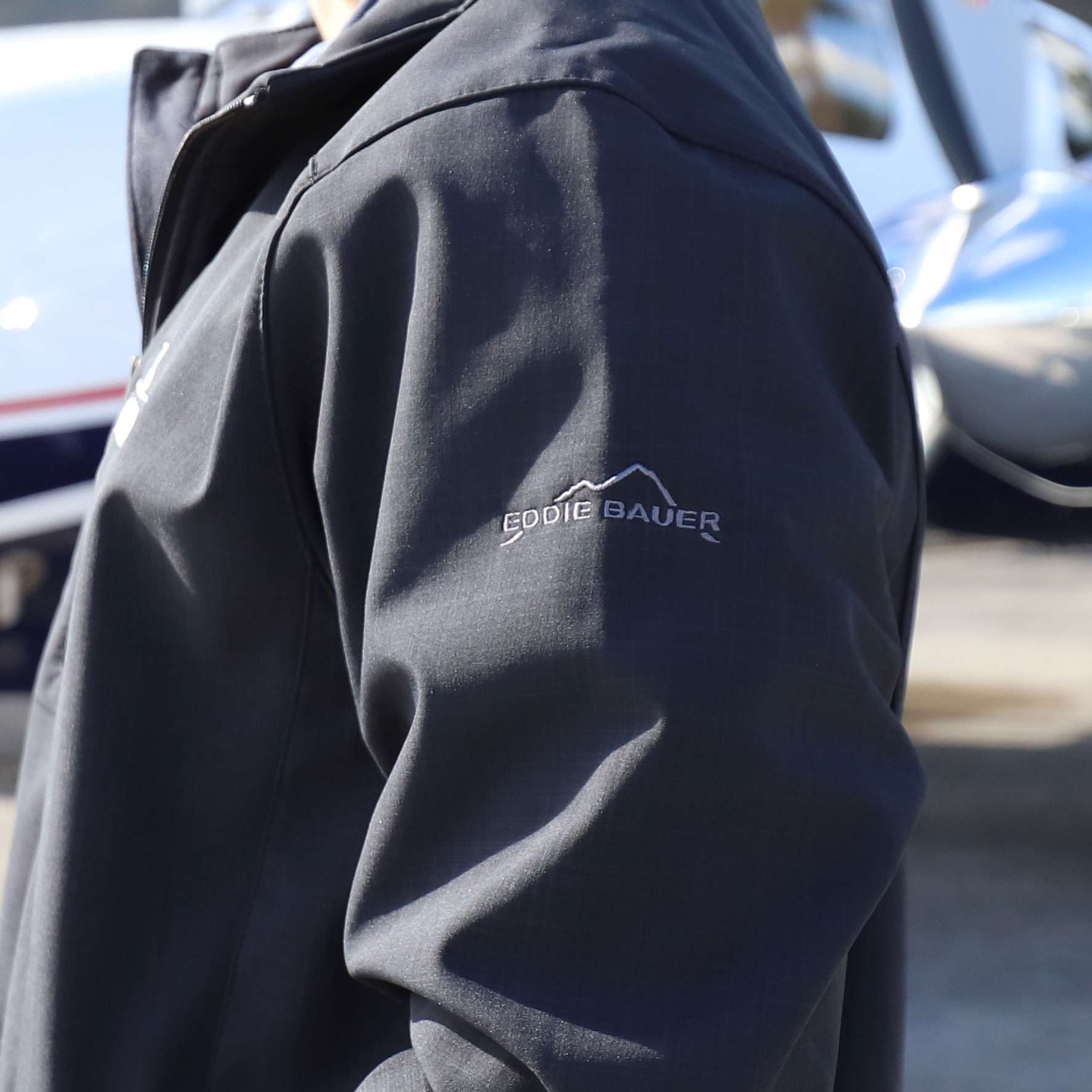 Eddie Bauer Mens Shaded Crosshatch Soft Shell Jacket image 1