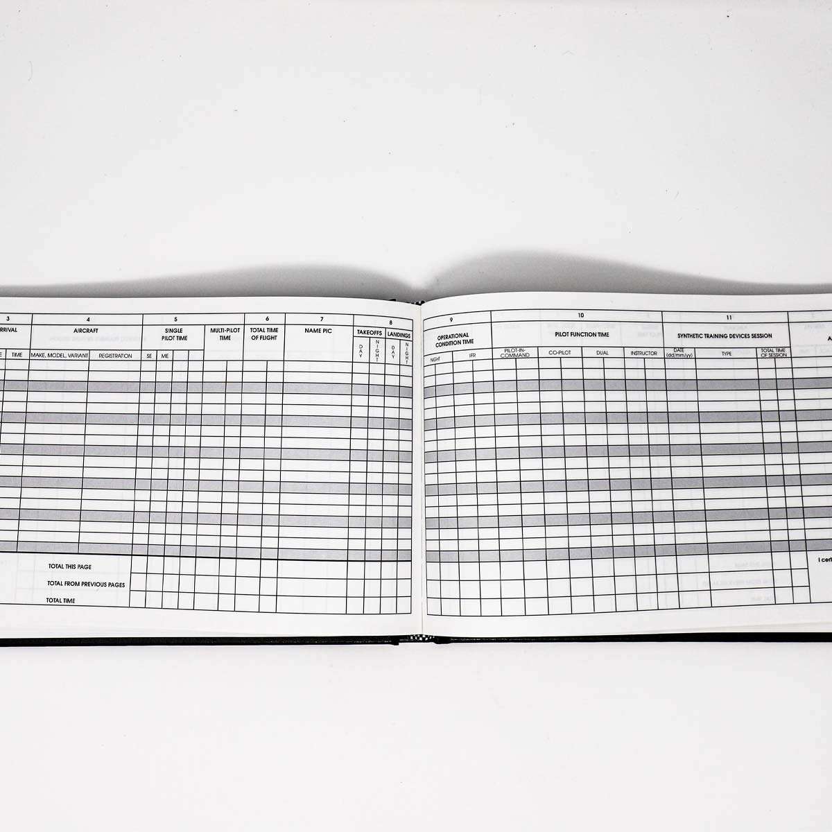 Jeppesen Professional European Pilot Logbook image 2