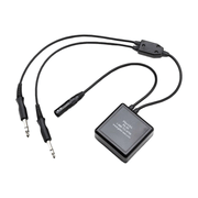 Pilot Communications Bose Panel Power Headset (6 Pin) to Dual GA Adapter image 0