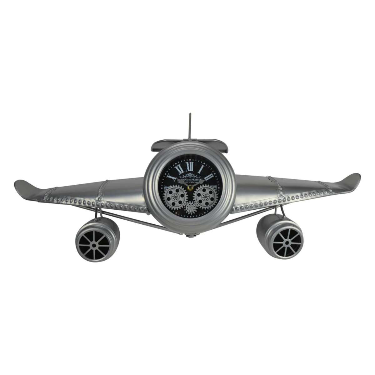 Vintage Airplane Wall Clock image 0