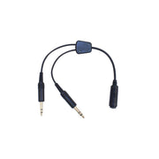 Tely Helicopter Headset To Dual GA Adapter image 0