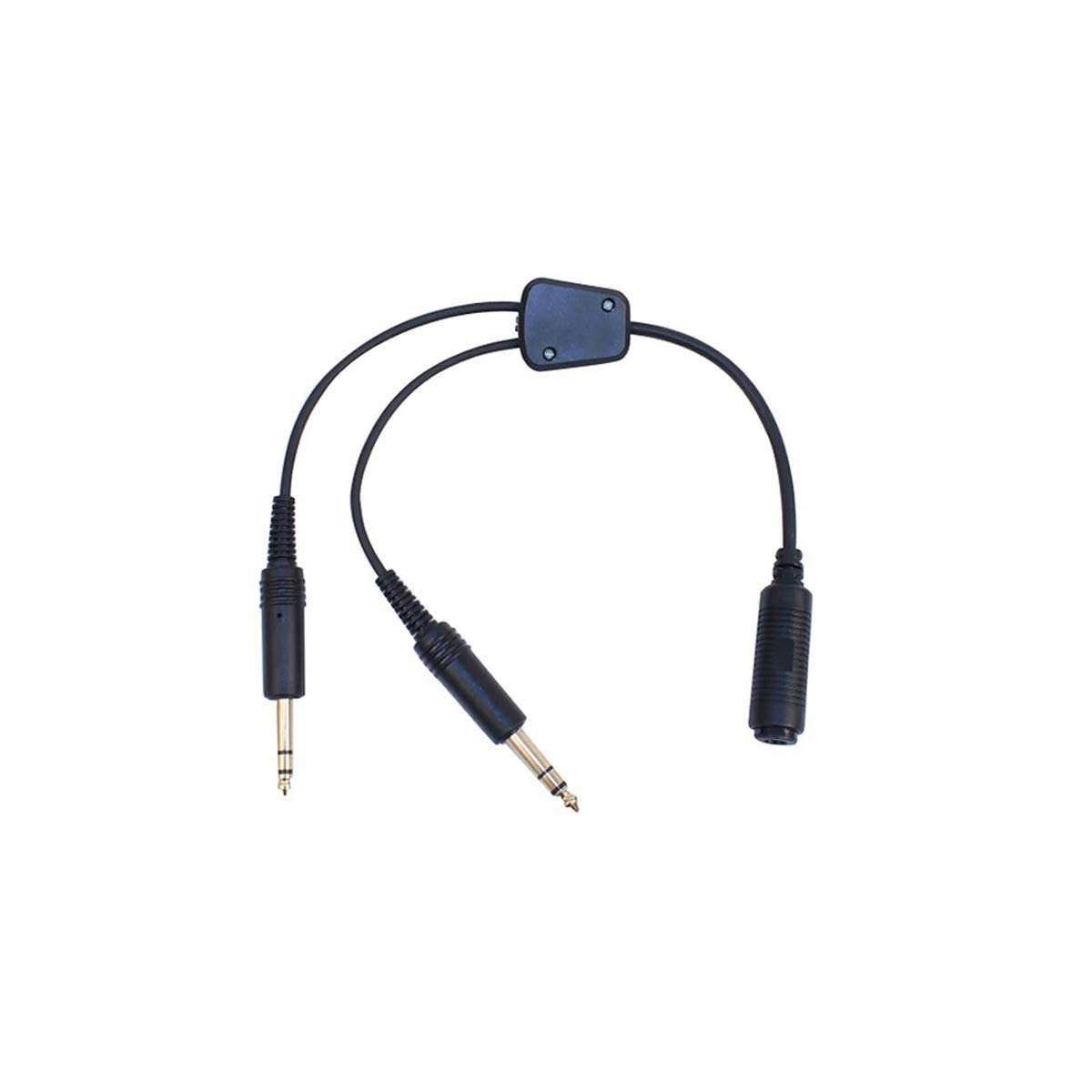 Tely Helicopter Headset To Dual GA Adapter image 0