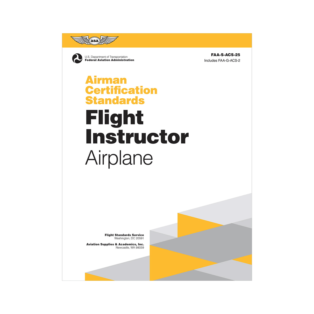 Airman Certification Standards Flight Instructor Airplane image 0
