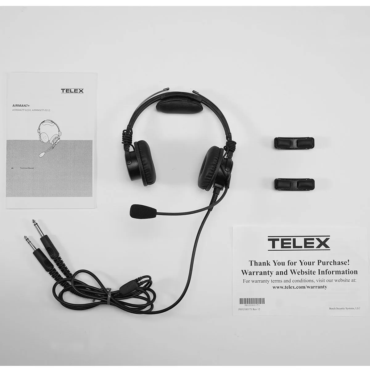 Telex Airman 7+ Dual Plug Headset image 4