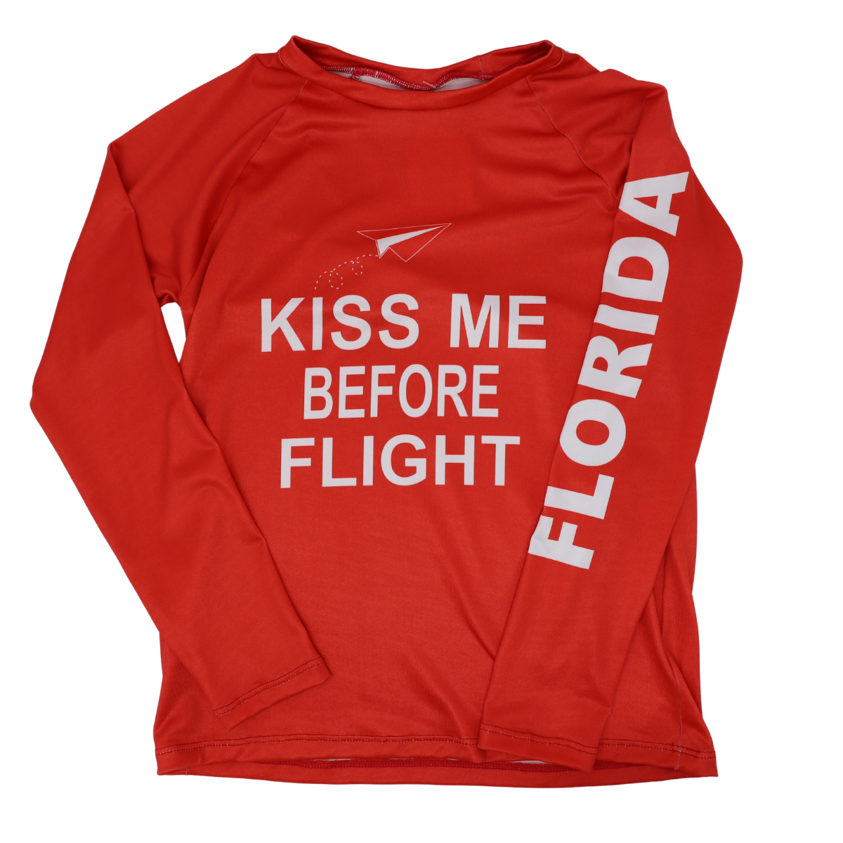 Boys Kiss Me Before Flight DriFit Shirt image 1