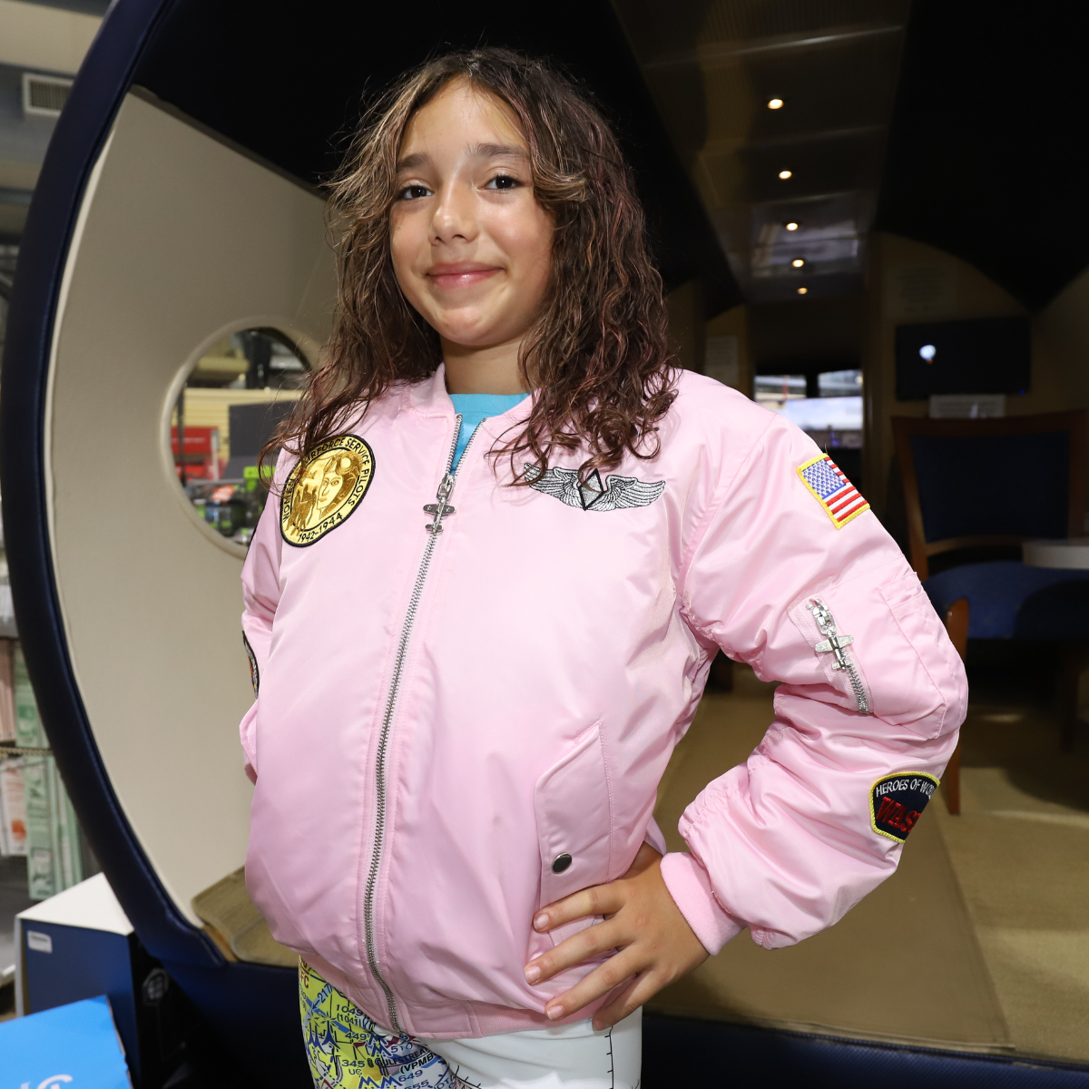 MA-1 Flight Jacket � Youth � Pink image 0