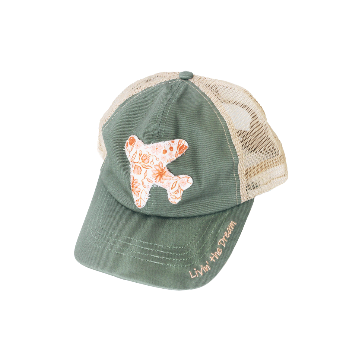 Livin� the Dream Cap � Ladies Mesh Back Aviation Hat image 1
