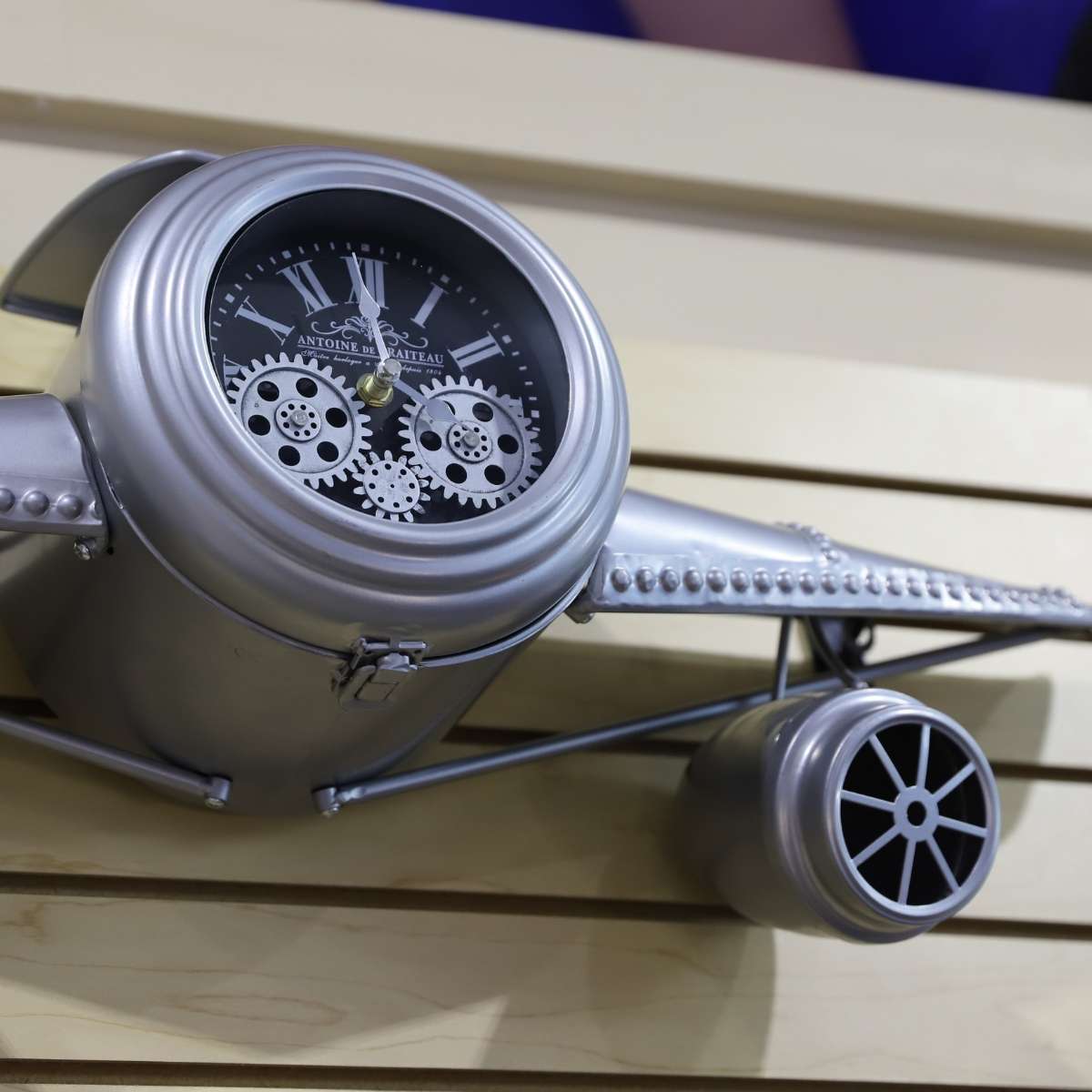 Vintage Airplane Wall Clock image 3