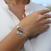 Heart Silver Bracelet image 0