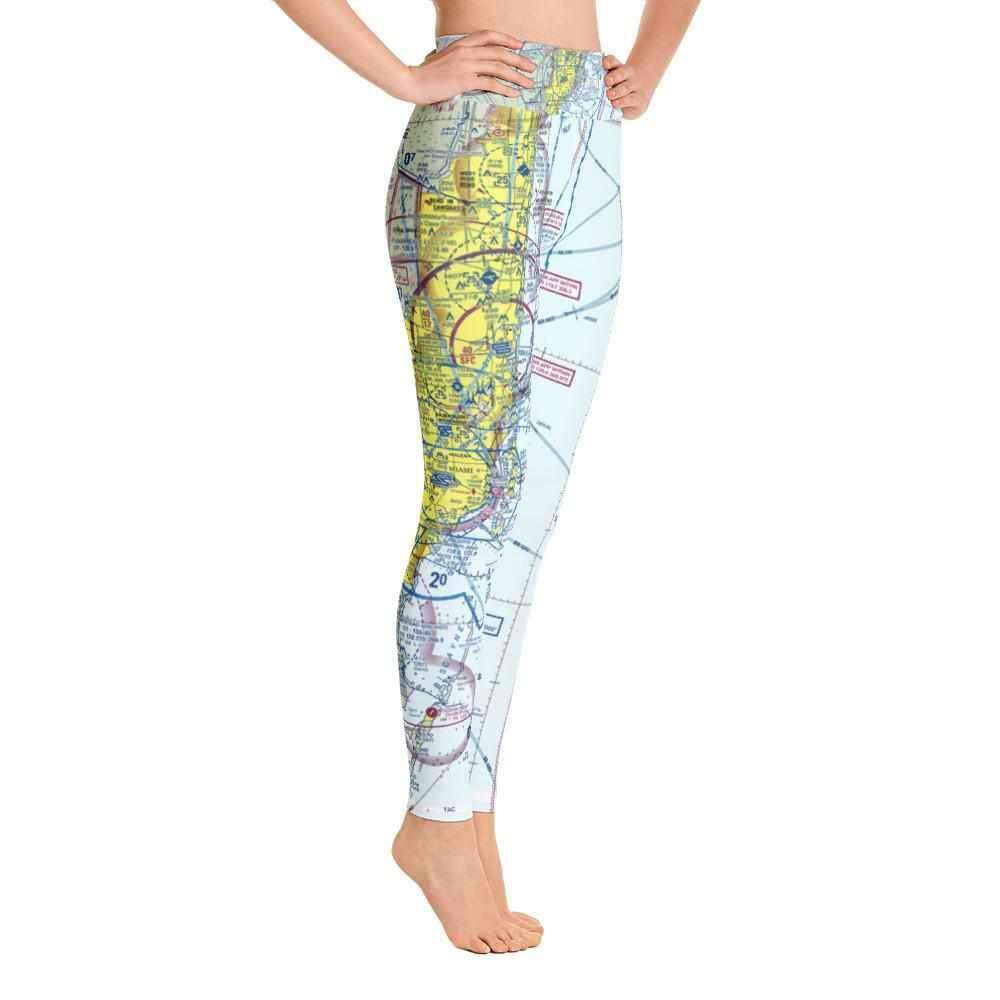 Miami Sectional Yoga Leggings (White) image 2