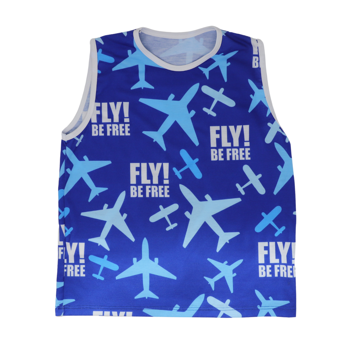Boys Blue Fly Be Free Tank Top image 1