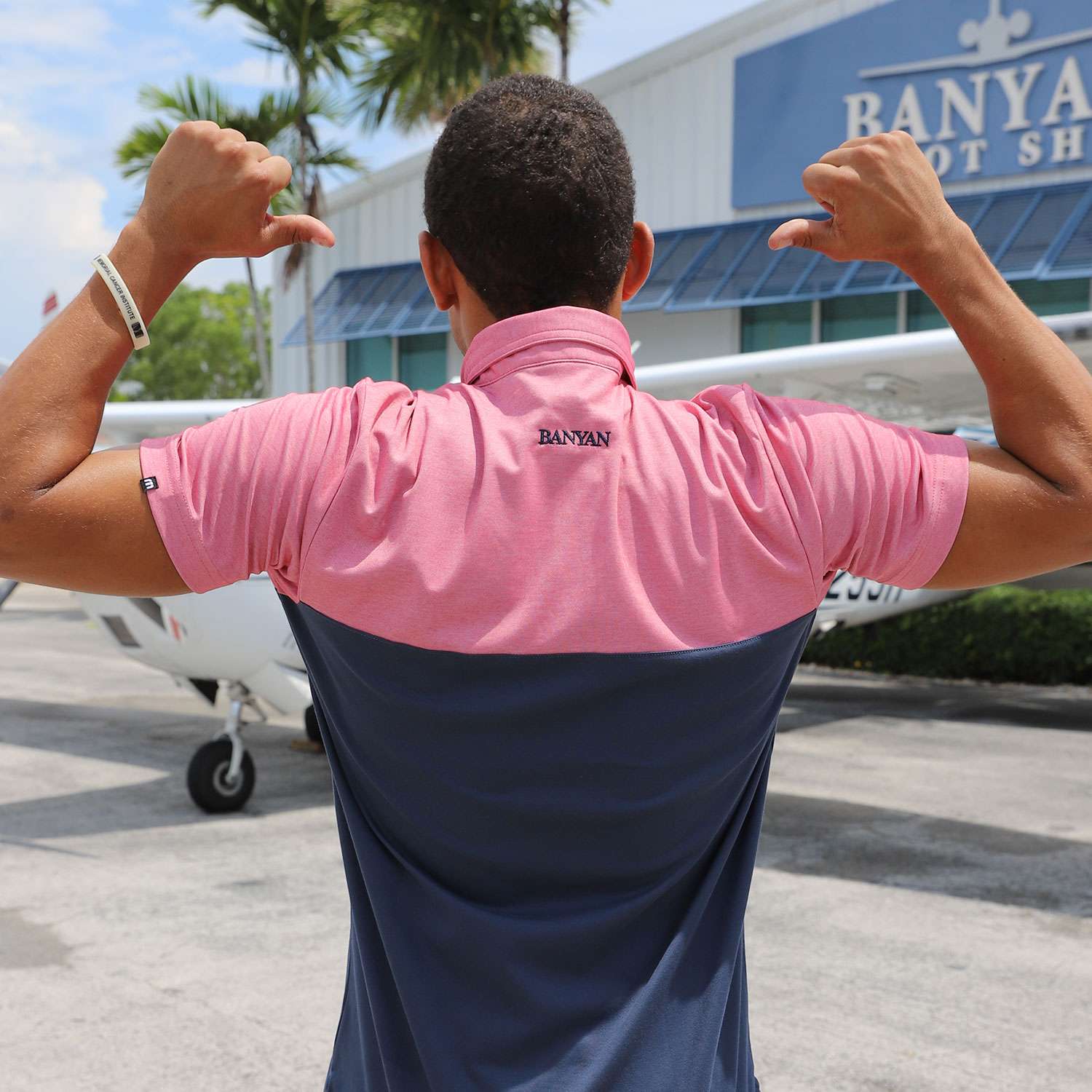 TravisMathew Sunset Blocked Polo image 1