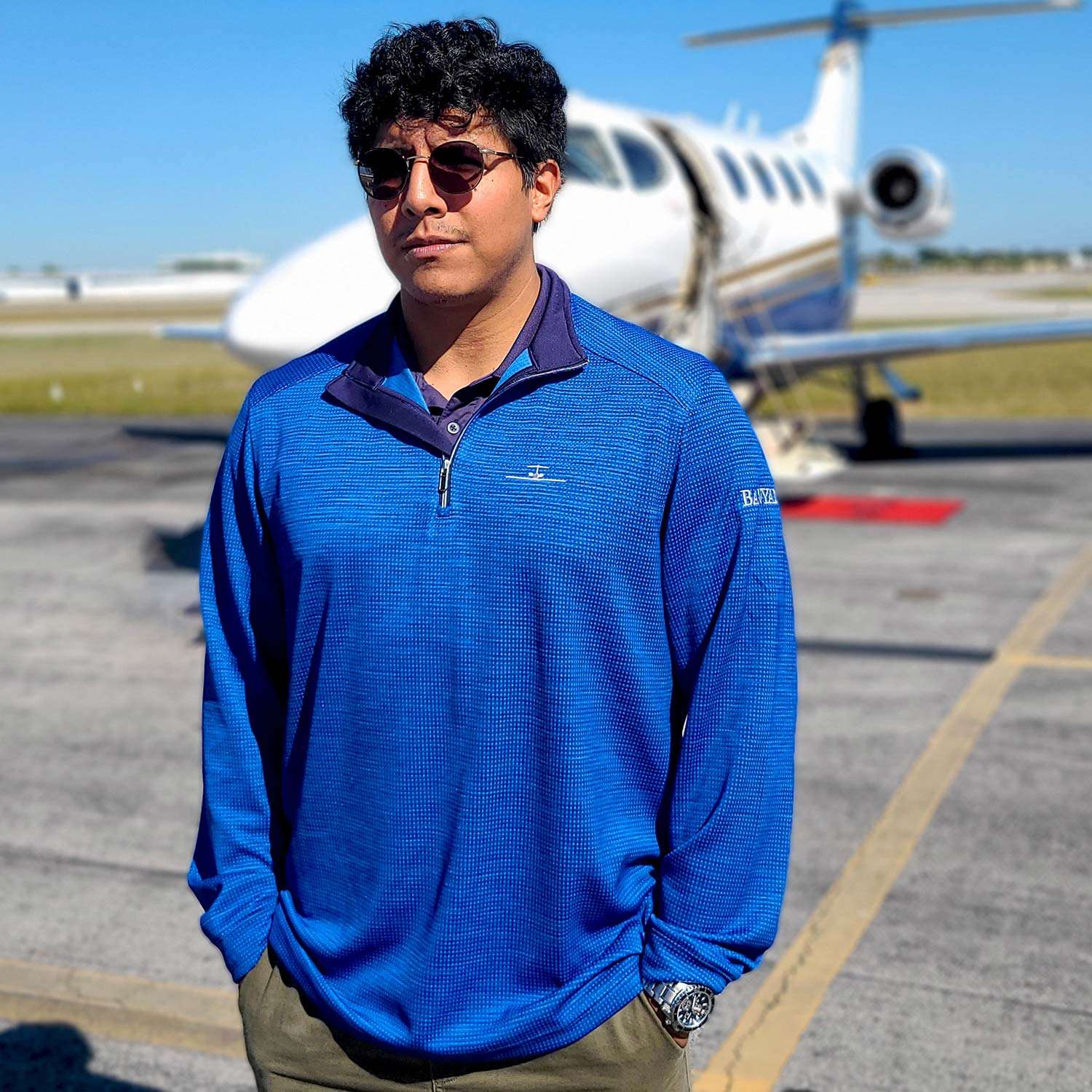 Banyan Pebble Beach Men's 1/4 Zip Pullover - XXL image 3