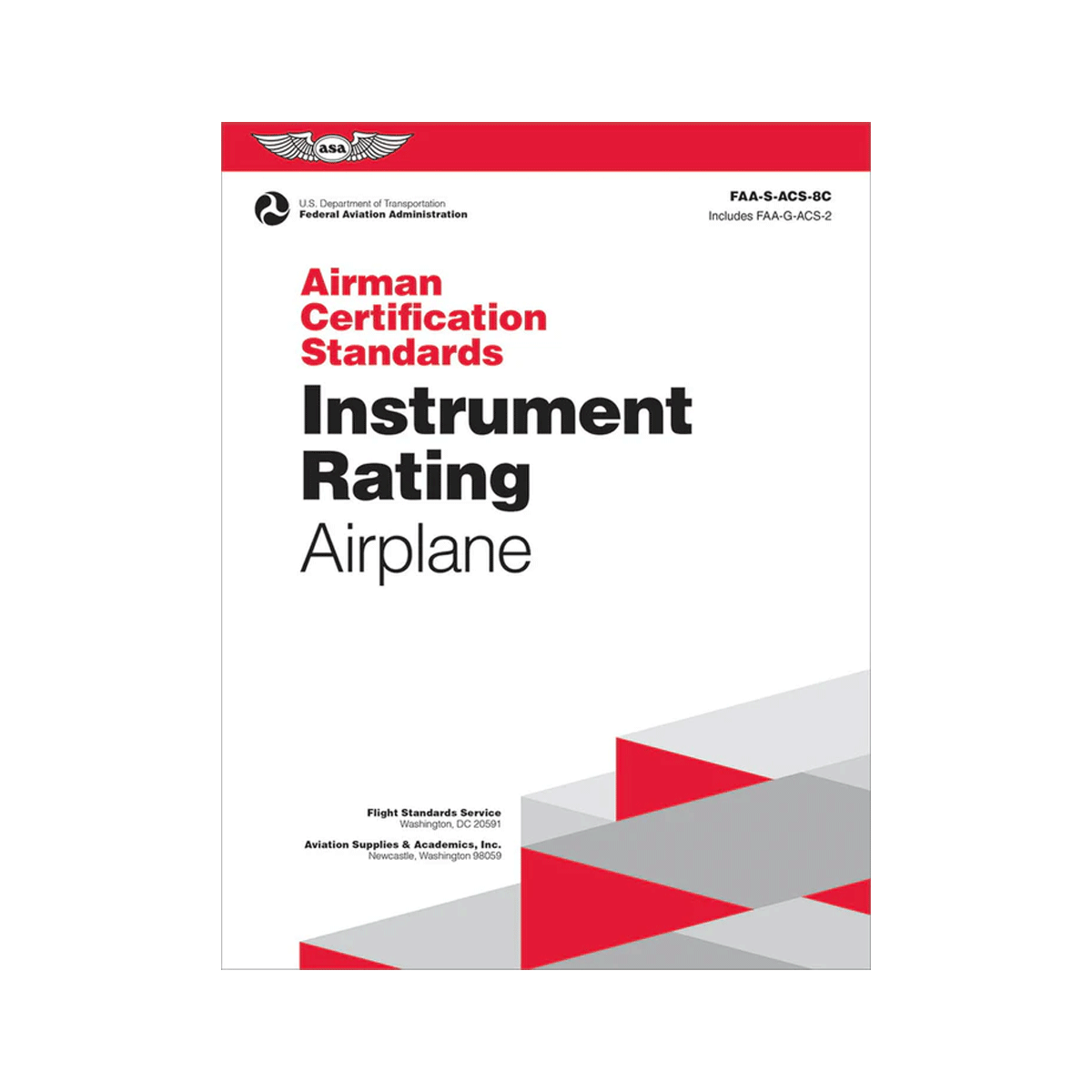 ASA Airman Certification Standards Instrument Rating Airplane image 0