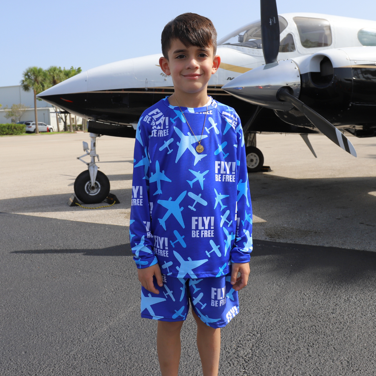 Boys Planes Bathing Suit image 4