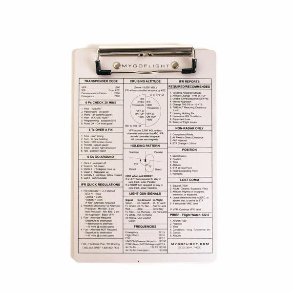 MyGoFlight iPad Mini/Universal Kneeboard Folio C image 6