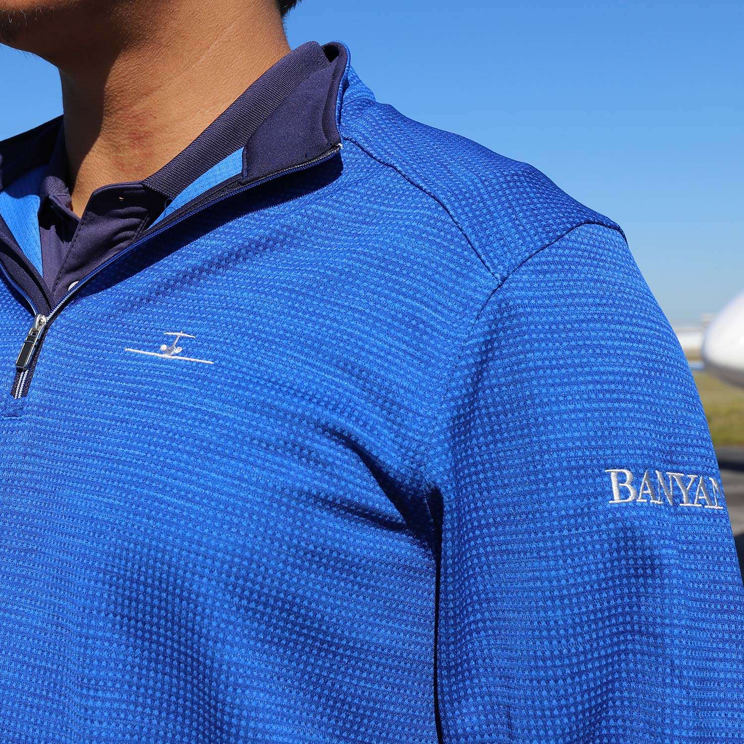 Banyan Pebble Beach Men's 1/4 Zip Pullover - XXL image 1