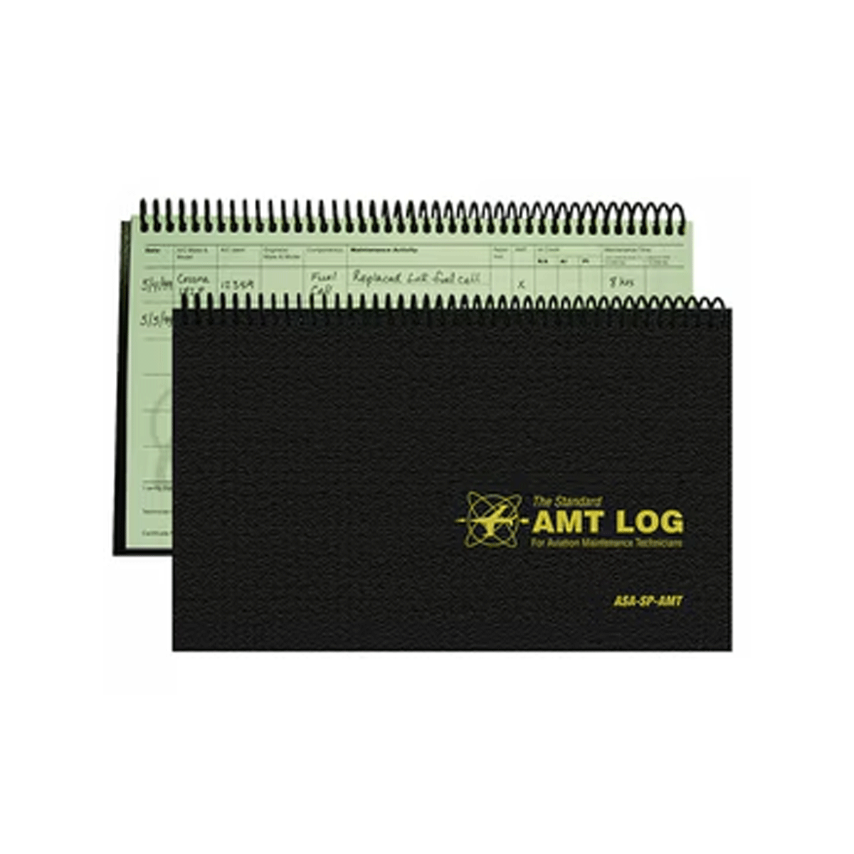 Amt Log Example ASA Standard AMT Logbook For Aviation Mechanics – Banyan Pilot Shop