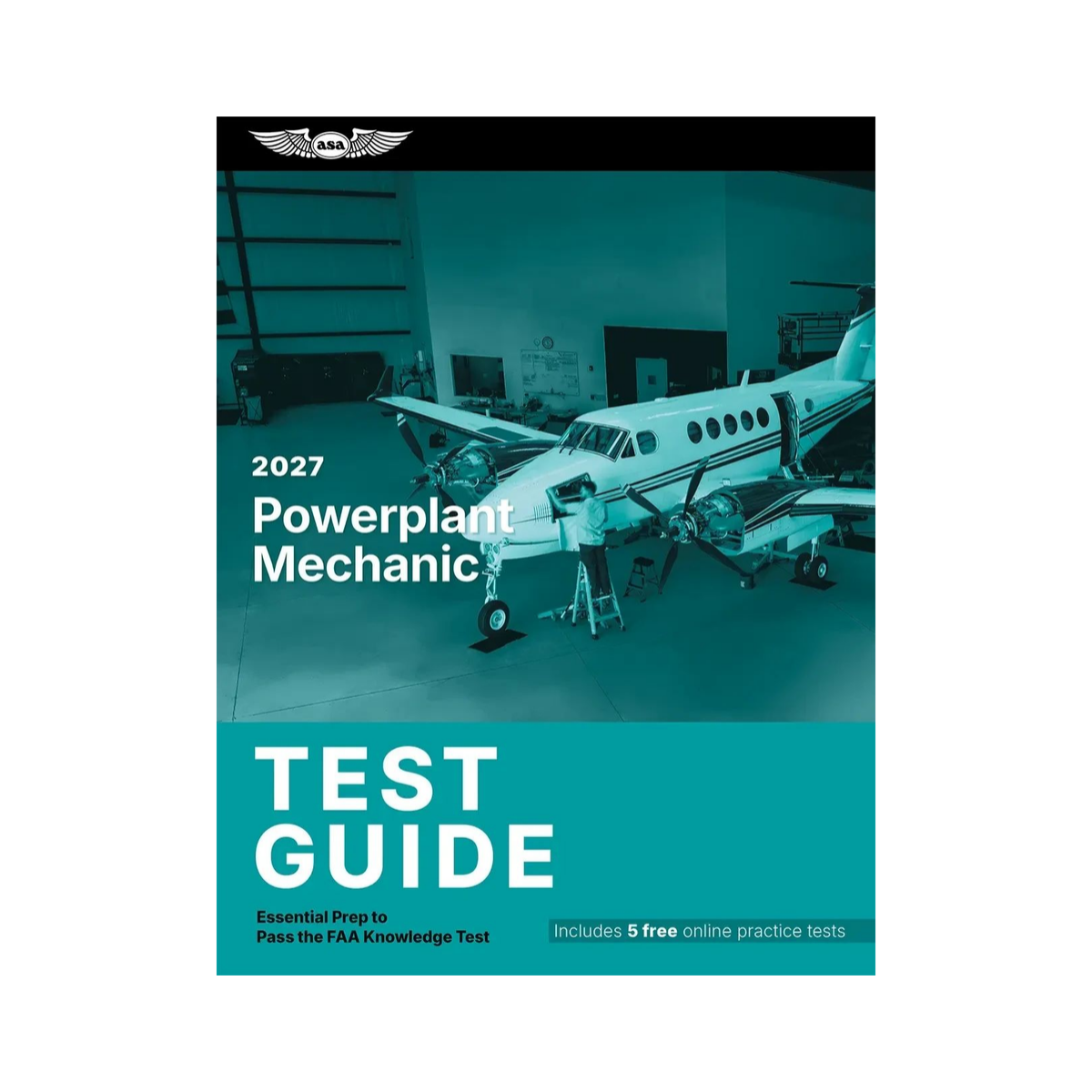2027 ASA Powerplant Test Guide | FAA Mechanic Prep