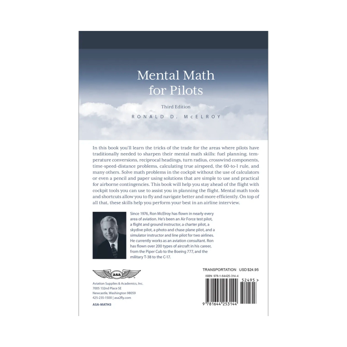 ASA Mental Math for Pilots book