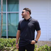 Banyan TravisMathew Performance Polo Black