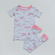 Kids two piece aviation pajamas