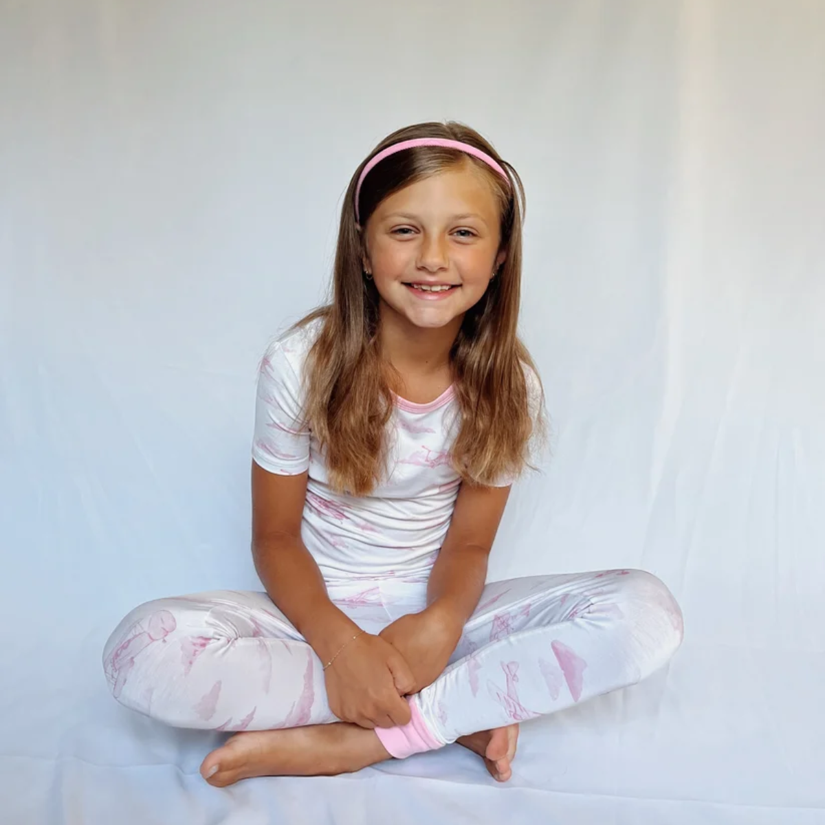 Pink aviation pajamas for kids